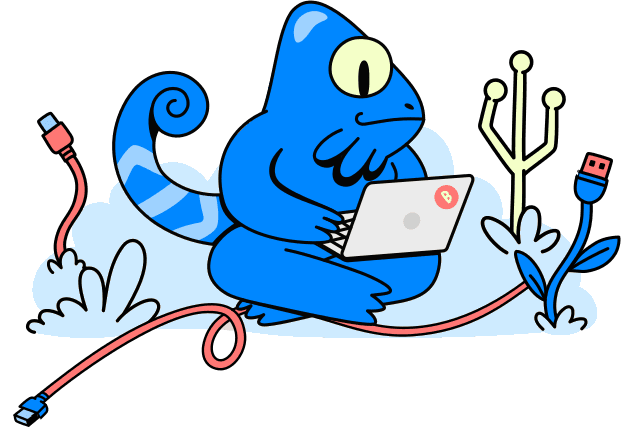 Bugster character illustration coding